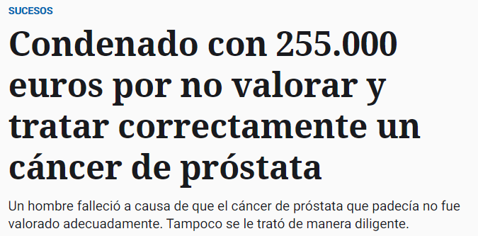 Noticia del español Rafael Martin Bueno
