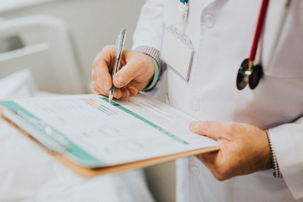 conseguir el historial médico